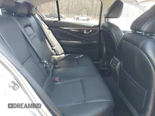 2018 Infiniti Q50 3.0t LUXE with VIN JN1EV7AR3JM435685, listed as a IAAI auction lot 41837975 with 107,374 mi miles. Bid and sale history available at carsss.com. Image 8.