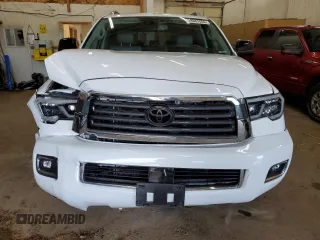 2019 Toyota Sequoia Limited with VIN 5TDJY5G14KS169284, listed as a Copart auction lot 59687854 with 81,162 mi miles and Salvage Title. Bid and sale history available at carsss.com. Image 5.