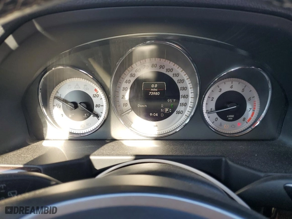 2015 Mercedes-Benz GLK-Class GLK 350 with VIN WDCGG8JB6FG378200, listed as a Copart auction lot 70366114 with 73,980 mi miles and Salvage Title. Bid and sale history available at carsss.com. Image 9.