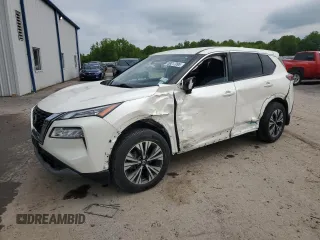 2021 Nissan Rogue SV z VIN JN8AT3BB4MW221345, wystawiony jako Copart lot #59017095 z przebiegiem 42 208 mil mil oraz Szkoda całkowita • Salvage title. Historia ofert i sprzedaży dostępna na DreamBid. Obrazek 1.