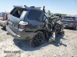 2017 Toyota 4Runner SR5 with VIN JTEZU5JR0H5155342, listed as a Copart auction lot 52781005 with Not provided miles and Salvage title. Bid and sale history available at DreamBid. Image 3.