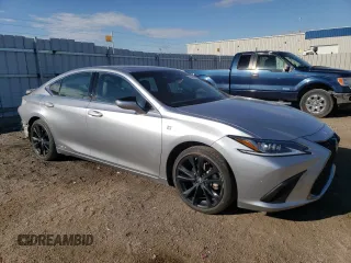 2022 Lexus ES 300h F Sport with VIN 58AGA1C11NU020199, listed as a Copart auction lot 72584274 with 36,351 mi miles and Salvage title. Bid and sale history available at DreamBid. Image 4.