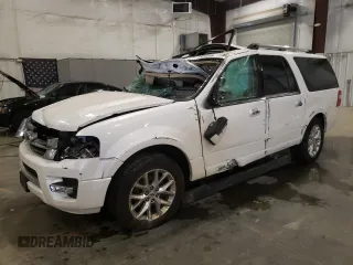 2017 Ford Expedition Max Limited z VIN 1FMJK2AT2HEA77997, wystawiony jako Copart lot #59090255 z przebiegiem Nie podano mil oraz Szkoda całkowita • Salvage title. Historia ofert i sprzedaży dostępna na DreamBid. Obrazek 1.