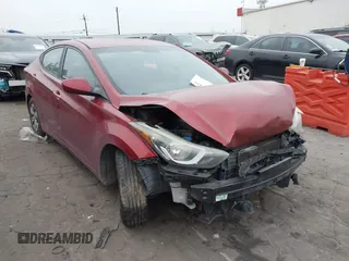 2016 Hyundai Elantra SE z VIN 5NPDH4AE9GH753695, wystawiony jako IAAI lot #41617429 z przebiegiem 165 401 mil mil oraz . Historia ofert i sprzedaży dostępna na DreamBid. Obrazek 1.