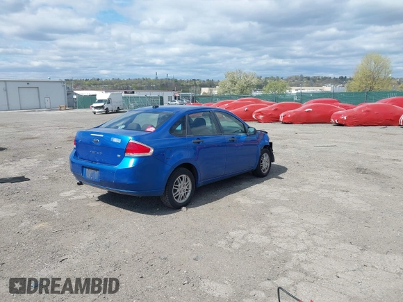 2010 Ford Focus SE with VIN 1FAHP3FN6AW280773, listed as a IAAI auction lot 42060683 with 147,518 mi miles. Bid and sale history available at carsss.com. Image 4.