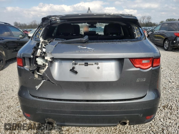 2018 Jaguar F-Pace 25t Premium z VIN SADCJ2FXXJA259041, wystawiony jako Copart lot #52175695 z przebiegiem Nie podano mil oraz Szkoda całkowita • Salvage title. Historia ofert i sprzedaży dostępna na DreamBid. Obrazek 6.