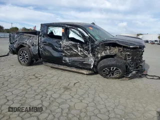 2024 GMC Sierra 1500 AT4 with VIN 3GTUUEEL0RG284440, listed as a Copart auction lot 52765005 with Not provided miles and Salvage title. Bid and sale history available at DreamBid. Image 4.