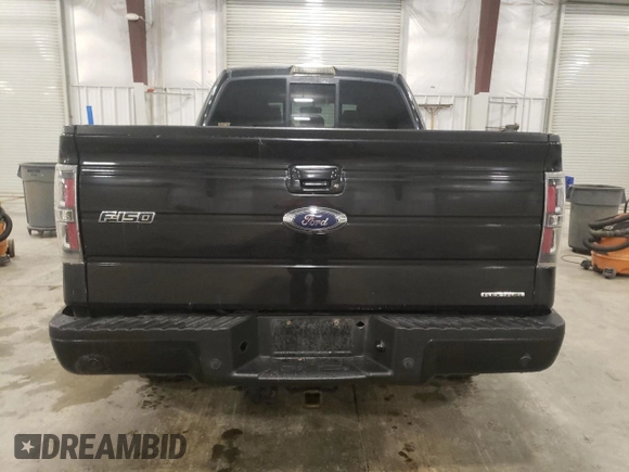 2013 Ford F-150 XL with VIN 1FTFW1ET4DFC27454, listed as a Copart auction lot 55113255 with 210,245 mi miles and Salvage Title. Bid and sale history available at carsss.com. Image 6.