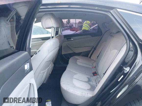 2017 Hyundai Sonata SE with VIN KMHE24L13HA055104, listed as a IAAI auction lot 41901568 with 100,456 mi miles and . Bid and sale history available at DreamBid. Image 8.