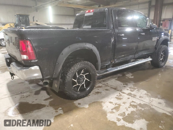 2018 Ram 2500 Big Horn with VIN 3C6UR5DLXJG369249, listed as a Copart auction lot 47363845 with 107,065 mi miles and Salvage title. Bid and sale history available at DreamBid. Image 3.