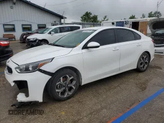 2021 Kia Forte LXS with VIN 3KPF24ADXME308805, listed as a Copart auction lot 59344255 with 60,854 mi miles and Salvage title. Bid and sale history available at DreamBid. Image 1.