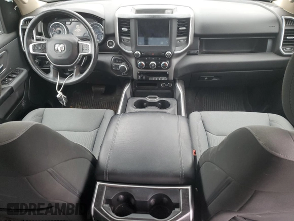 2020 Ram 1500 Big Horn with VIN 1C6SRFFM6LN224688, listed as a Copart auction lot 44040874 with 75,698 mi miles and Salvage Title. Bid and sale history available at carsss.com. Image 8.
