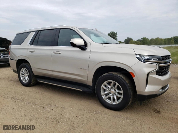 2024 Chevrolet Tahoe LS with VIN 1GNSKMKD2RR165008, listed as a Copart auction lot 69195334 with 19,222 mi miles and Salvage Title. Bid and sale history available at carsss.com. Image 4.