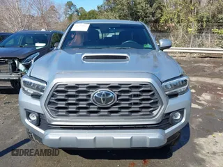 2023 Toyota Tacoma 4WD SR with VIN 3TYCZ5AN7PT122067, listed as a IAAI auction lot 41624047 with 27,483 mi miles. Bid and sale history available at carsss.com. Image 12.