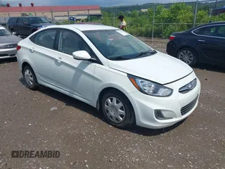 2013 Hyundai Accent GLS with VIN KMHCT4AE5DU584668, listed as a IAAI auction lot 42547232 with 83,521 mi miles and . Bid and sale history available at DreamBid. Image 1.