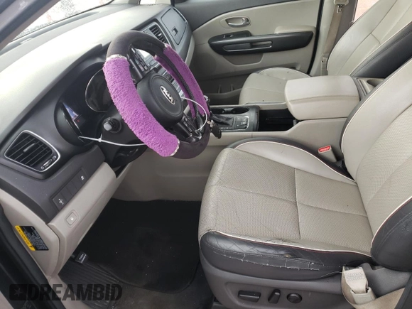 2017 Kia Sedona LX with VIN KNDMB5C11H6238980, listed as a Copart auction lot 78467274 with 151,020 mi miles and Salvage Title. Bid and sale history available at carsss.com. Image 7.