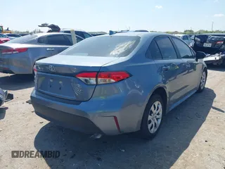 2025 Toyota Corolla LE with VIN 5YFB4MDE2SP237186, listed as a IAAI auction lot 41870365 with 8,516 mi miles. Bid and sale history available at carsss.com. Image 4.
