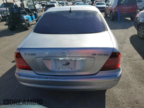 2006 Mercedes-Benz S-Class 4.3L with VIN WDBNG70J56A474482, listed as a Copart auction lot 76057624 with 0 mi miles and Clean Title. Bid and sale history available at carsss.com. Image 6.