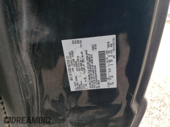 2005 Ford Ranger XLT z VIN 1FTZR45E65PA93596, wystawiony jako Copart lot #54162995 z przebiegiem 168 574 mil mil oraz Nie do naprawy • Non repairable. Historia ofert i sprzedaży dostępna na DreamBid. Obrazek 12.