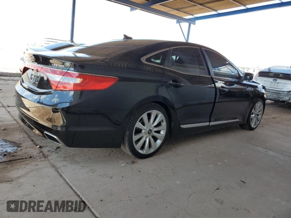 2016 Hyundai Azera Limited z VIN KMHFH4JG0GA507938, wystawiony jako Copart lot #56144255 z przebiegiem 69 871 mil mil oraz Szkoda całkowita • Salvage title. Historia ofert i sprzedaży dostępna na DreamBid. Obrazek 3.