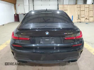 2021 BMW 3 Series M340i xDrive with VIN 3MW5U9J00M8B50888, listed as a Copart auction lot 83747584 with 35,951 mi miles and Salvage Title. Bid and sale history available at carsss.com. Image 6.