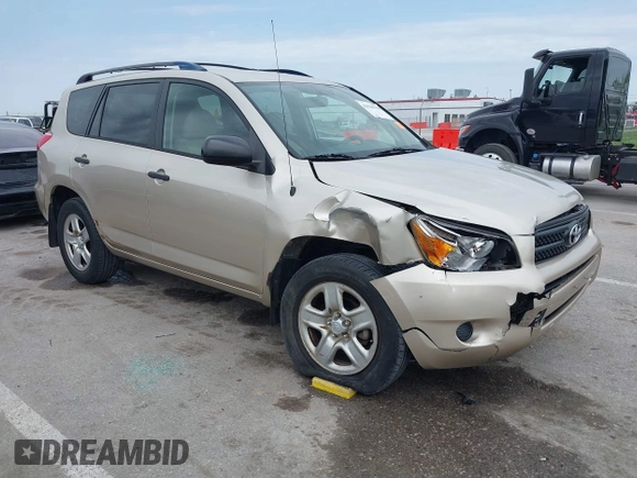 2006 Toyota RAV4 with VIN JTMZD33VX65015749, listed as a IAAI auction lot 42018278 with 175,934 mi miles and . Bid and sale history available at DreamBid. Image 1.