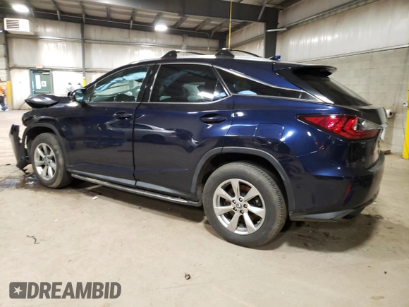 2018 Lexus RX with VIN 2T2BZMCA9JC155028, listed as a Copart auction lot 38920223 with 56,152 mi miles. Bid and sale history available at carsss.com. Image 2.