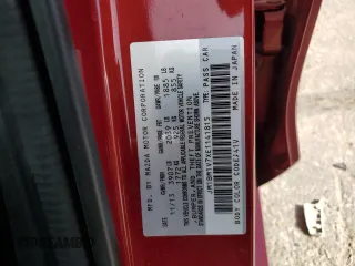2014 Mazda 3 i Touring z VIN JM1BM1V7XE1141815, wystawiony jako Copart lot #54198135 z przebiegiem 53 478 mil mil oraz Szkoda całkowita • Salvage title. Historia ofert i sprzedaży dostępna na DreamBid. Obrazek 12.