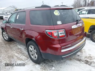 2016 GMC Acadia SLE with VIN 1GKKRPKD4GJ156817, listed as a IAAI auction lot 41332043 with 111,044 mi miles. Bid and sale history available at carsss.com. Image 3.
