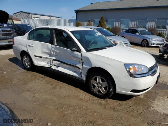 2004 Chevrolet Malibu with VIN 1G1ZS52F54F174660, listed as a Copart auction lot 46486255 with 268,804 mi miles and Non Repairable. Bid and sale history available at carsss.com. Image 4.