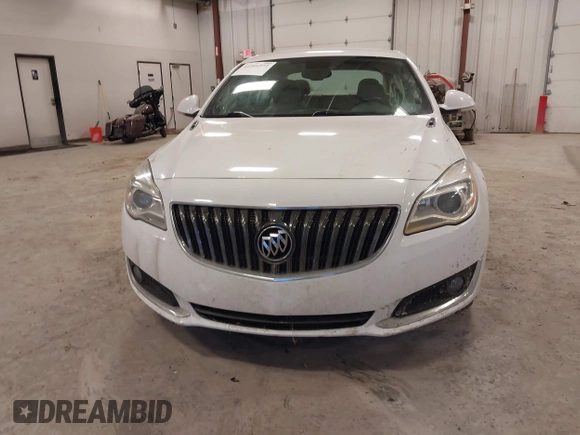 2016 Buick Regal Premium II with VIN 2G4GS5GX1G9201815, listed as a IAAI auction lot 41201572 with 163,836 mi miles. Bid and sale history available at carsss.com. Image 12.