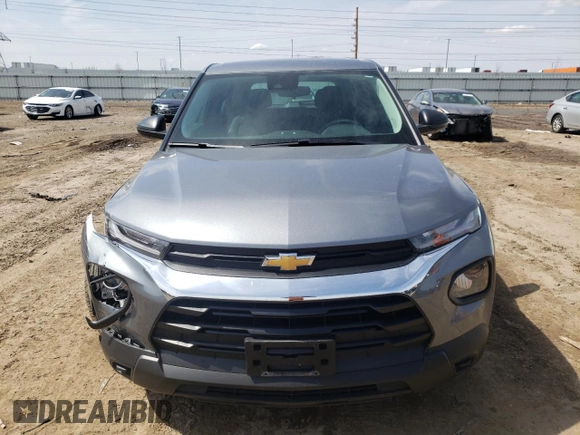 2021 Chevrolet TrailBlazer LS with VIN KL79MNSL4MB131777, listed as a Copart auction lot 50082224 with 10,393 mi miles and . Bid and sale history available at DreamBid. Image 5.