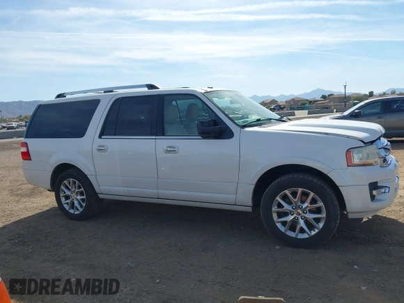 2015 Ford Expedition Max Limited with VIN 1FMJK1KT3FEF23726, listed as a IAAI auction lot 41626006 with 87,404 mi miles. Bid and sale history available at carsss.com. Image 13.