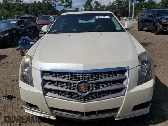 2010 Cadillac CTS Luxury with VIN 1G6DE5EG9A0132751, listed as a Copart auction lot 69049134 with 128,857 mi miles and Salvage Title. Bid and sale history available at carsss.com. Image 5.