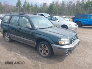 2003 Subaru Forester XS with VIN JF1SG65663H738935, listed as a IAAI auction lot 42119765 with 200,141 mi miles. Bid and sale history available at carsss.com. Image 1.