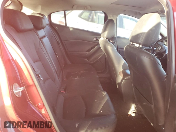 2017 Mazda 3 Grand Touring with VIN JM1BN1M38H1133437, listed as a Copart auction lot 80991974 with 73,810 mi miles and Salvage Title. Bid and sale history available at DreamBid. Image 10.