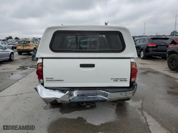 2006 Toyota Tacoma PreRunner with VIN 5TETU62N56Z292332, listed as a Copart auction lot 81707424 with NaN miles and Salvage Title. Bid and sale history available at carsss.com. Image 6.
