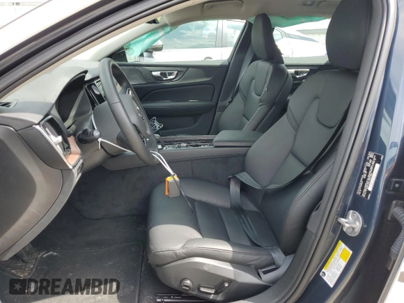2024 Volvo S60 Plus Dark Theme with VIN 7JRL12TL6RG296210, listed as a Copart auction lot 55575205 with Not provided miles and Salvage title. Bid and sale history available at DreamBid. Image 7.