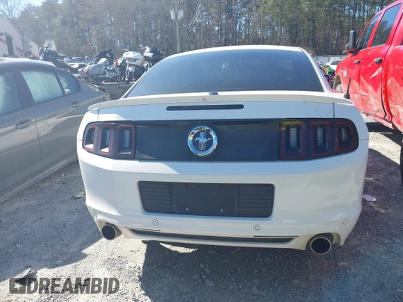 2013 Ford Mustang V6 with VIN 1ZVBP8AM9D5277773, listed as a IAAI auction lot 41805244 with 178,581 mi miles. Bid and sale history available at carsss.com. Image 16.