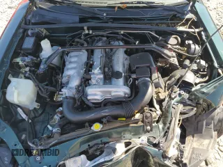 2001 Mazda MX-5 Miata with VIN JM1NB353410203639, listed as a Copart auction lot 56447414 with 131,520 mi miles and Salvage Title. Bid and sale history available at DreamBid. Image 12.