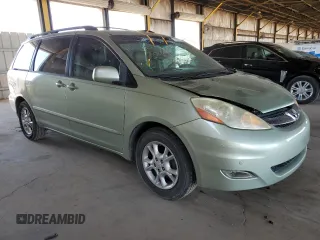 2006 Toyota Sienna XLE with VIN 5TDZA22CX6S479749, listed as a Copart auction lot 51876715 with 129,488 mi miles and Salvage Title. Bid and sale history available at carsss.com. Image 4.
