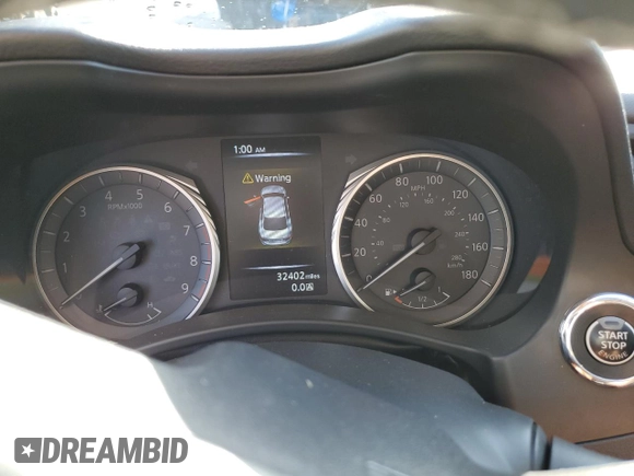 2020 Infiniti Q50 with VIN JN1EV7AR6LM250968, listed as a Copart auction lot 48635185 with 32,402 mi miles and Salvage Title. Bid and sale history available at DreamBid. Image 9.