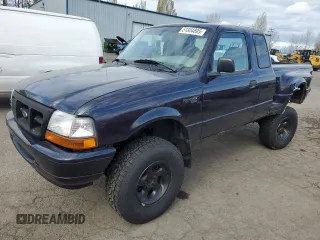 2000 Ford Ranger XL with VIN 1FTZR15V6YPB73340, listed as a Copart auction lot 51804895 with 162,077 mi miles and Salvage Title. Bid and sale history available at carsss.com. Image 1.