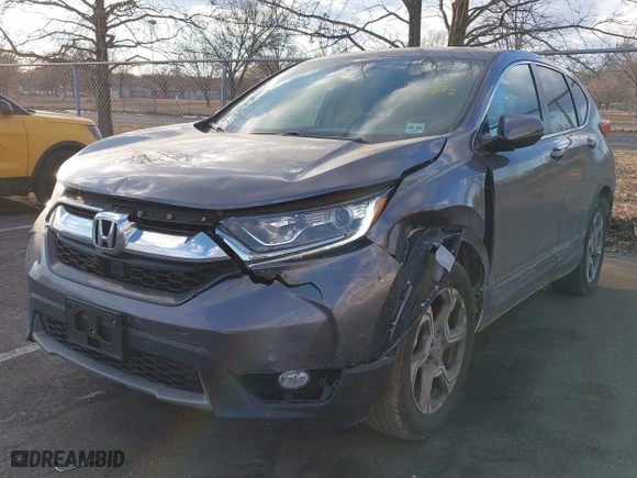 2019 Honda CR-V EX-L with VIN 7FARW2H82KE054744, listed as a IAAI auction lot 41443194 with 24,403 mi miles. Bid and sale history available at carsss.com. Image 17.