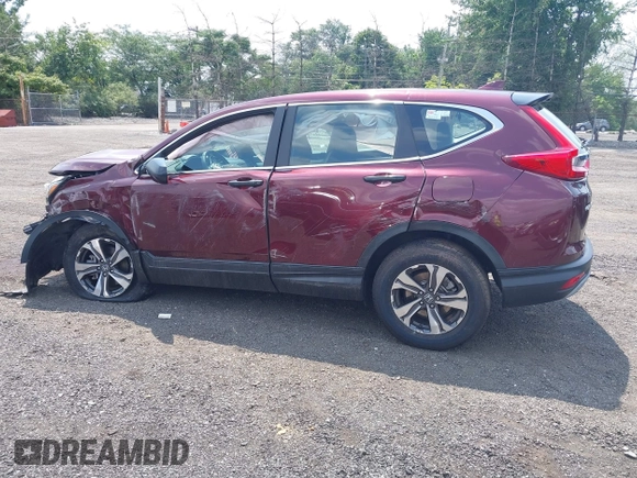 2017 Honda CR-V LX with VIN 2HKRW6H39HH206214, listed as a IAAI auction lot 40015604 with 48,982 mi miles. Bid and sale history available at carsss.com. Image 14.