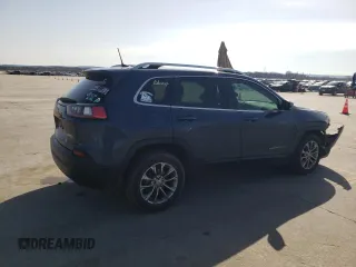 2020 Jeep Cherokee Latitude Plus with VIN 1C4PJLLB8LD556256, listed as a Copart auction lot 45321825 with 113,805 mi miles and Salvage Title. Bid and sale history available at carsss.com. Image 3.
