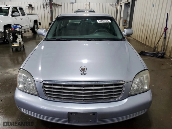 2005 Cadillac DeVille with VIN 1G6KD54YX5U158598, listed as a Copart auction lot 52403925 with 186,058 mi miles and Salvage Title. Bid and sale history available at carsss.com. Image 5.