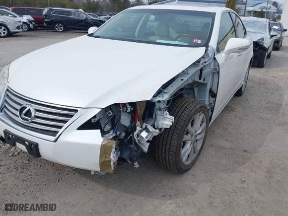 2012 Lexus ES 350 with VIN JTHBK1EG7C2483539, listed as a IAAI auction lot 41781706 with 107,404 mi miles. Bid and sale history available at carsss.com. Image 6.