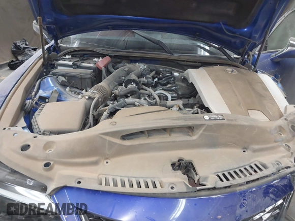 2023 Lexus IS 350 F Sport with VIN JTHGZ1B27P5065495, listed as a IAAI auction lot 42034397 with 24,445 mi miles and . Bid and sale history available at DreamBid. Image 10.