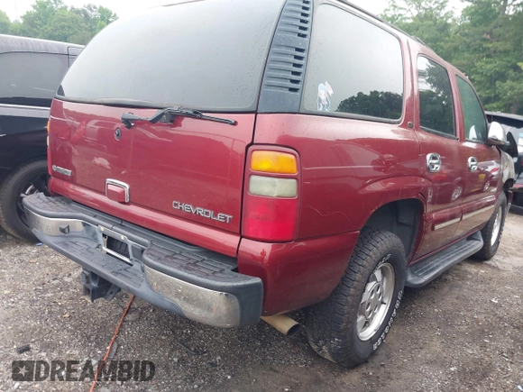 2003 Chevrolet Tahoe LS z VIN 1GNEC13Z73J164865, wystawiony jako IAAI lot #42213688 z przebiegiem Nie podano mil oraz . Historia ofert i sprzedaży dostępna na DreamBid. Obrazek 4.